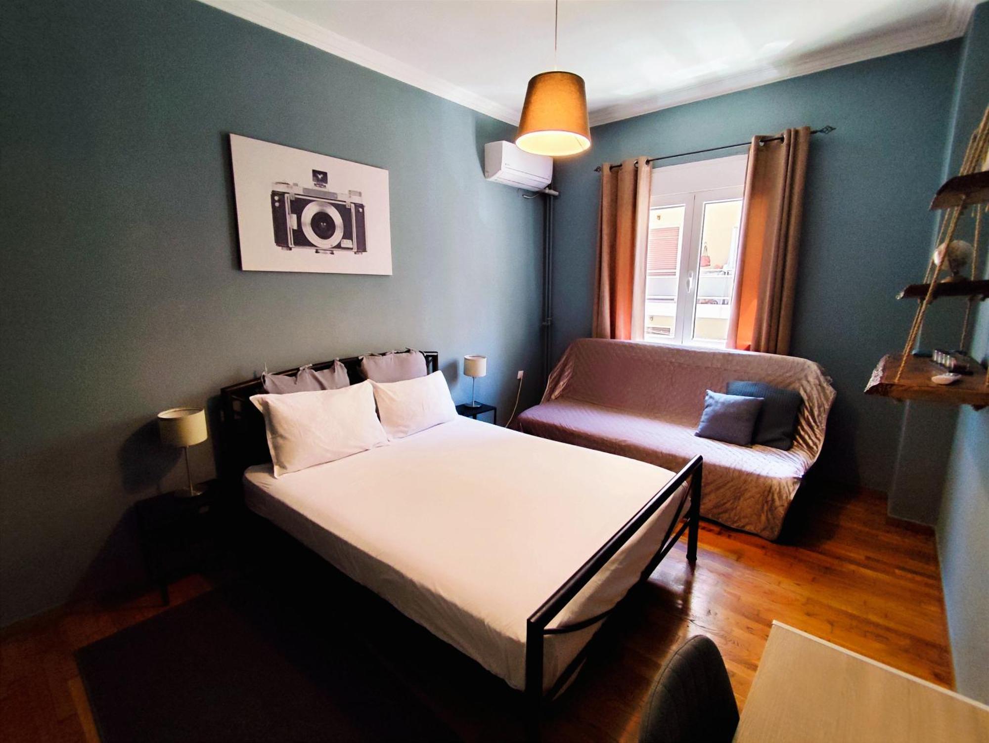 Comfortable Modern Entire House Near The Center Of Athens-Blue Serenity Exteriör bild